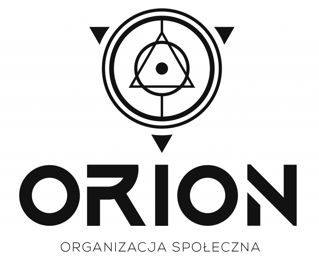 orion logo pion czarne